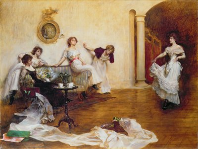 Silks and Satins by Albert Chevallier Tayler